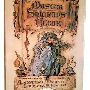 Master Snickup's Cloak Alexander Theroux Medievil 1979 Dark Fantasy HC DJ